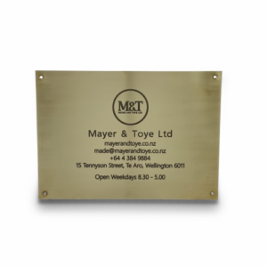 M&T Plaque