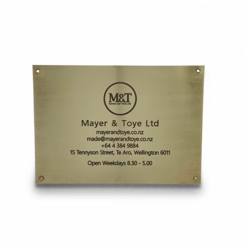 M&T Plaque