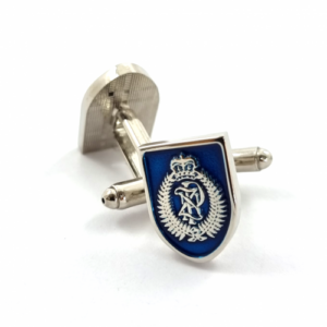 New Zealand Police Cufflinks – Silver Finish, One Colour Enamel