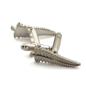 Silver on sale fern cufflinks