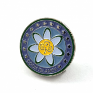 Girl Guides Association Cook Islands Custom Lapel Pin