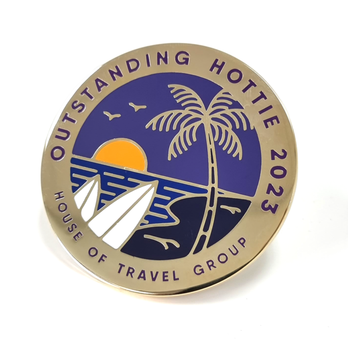 House of Travel Outstanding Hottie 2023 coin custom-commemorative-coin-house-of-travel