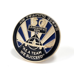 NZCF 50 Squadron Air Training Corps coin custom-commemorative-coin-new-zealand-cadet-forces