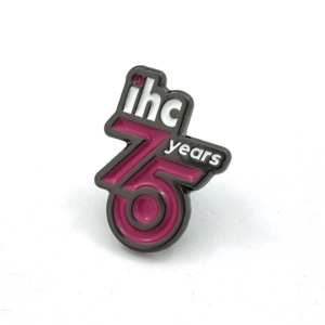 IHC 75th Anniversary Custom Soft Enamel Lapel Pin
