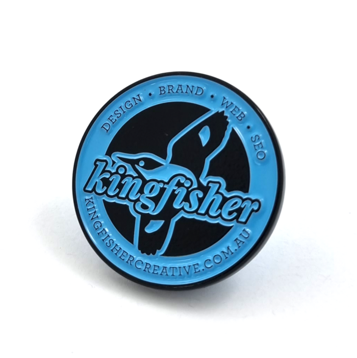 Kingfisher coin custom-coin-kingfisher
