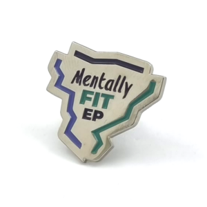 Mentally Fit EP Custom Lapel Pin