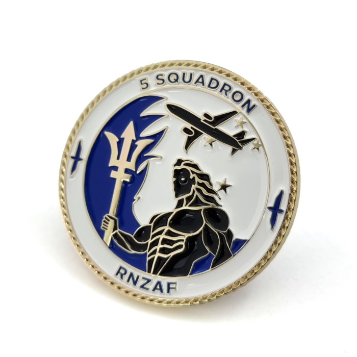 RNZAF coin custom-challenge-coin-royal-new-zealand-air-force