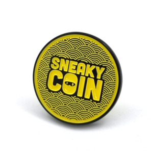 Sneaky coin custom-coin