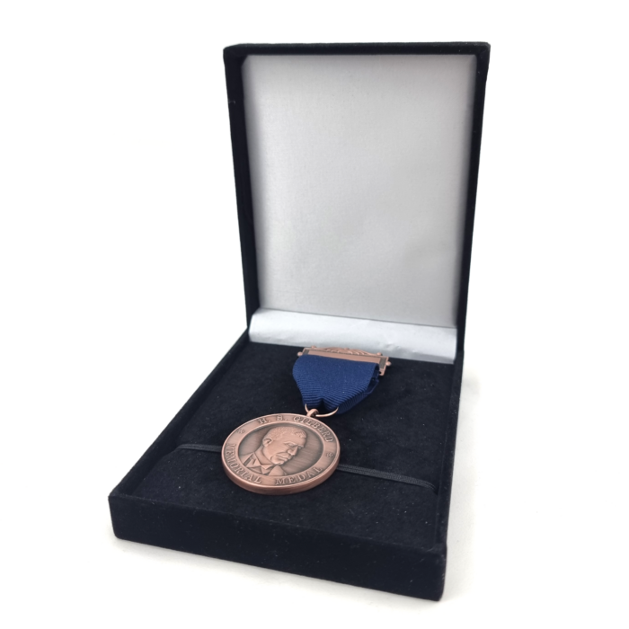 HS Gilberd memorial Medal - Black Velvet Presentation Box