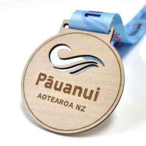 Half Marathon Custom Wooden Running Medal