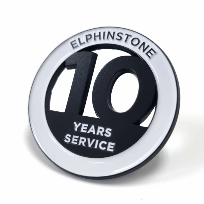 Elphinstone 10 Years of Service coin custom-commemorative-coin-elphinstone