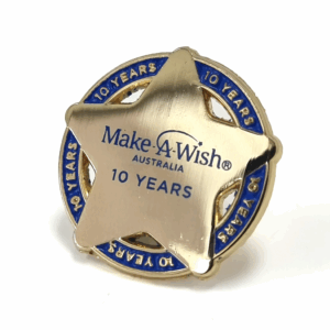 Make-A-Wish Foundation Service Recogntion Pin