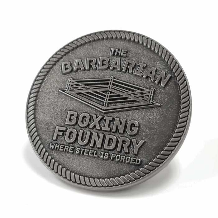 The Barbarian Boxing Foundation coin custom-sports-coin-the-barbarian-boxing-foundation