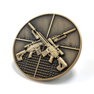Armed Offenders Squad coin back custom-challenge-coin-armed-offenders-squad