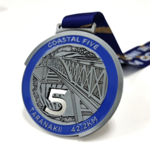 Coastal Five Custom All Events Recognition Medal