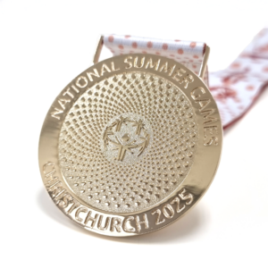 Special Olympics National Summer Games gold medal - custom-gold-event-medal-special-olympics