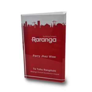 Raranga Award Red