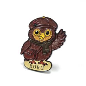 Ruru Custom Soft Enamel Badge