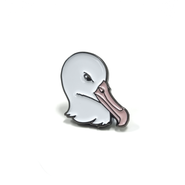Toroa lapel pin custom-badge-lapel-pin-toroa