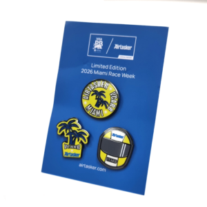Airtasker VCARB Miami backing card custom-backing-card-airtasker-vcarb