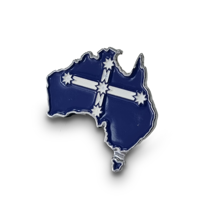 Aus Outline Pin