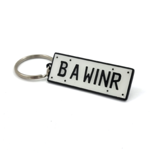B A Winner keyring custom-keyring