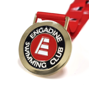 Engadine Swimming Club Custom Event Medal