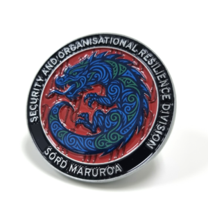 MFAT Security and Organisational Resilience Division coin custom-coin-ministry-of-foreign-affairs-and-trade