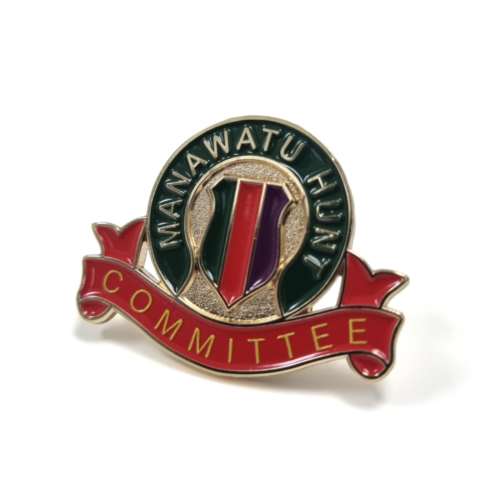 Manawatu Hunt lapel pin