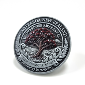 Overdose Awareness coin custom-coin
