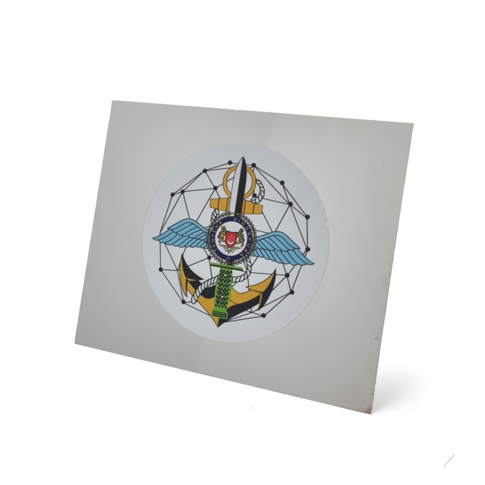 Singapore Defence Plaque