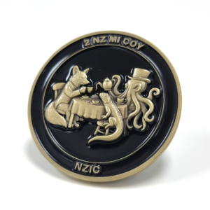 Tuatara Coin custom-commemorative-coin-NZ-Defence-Force
