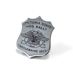 Victoria State Hog Rally Pin