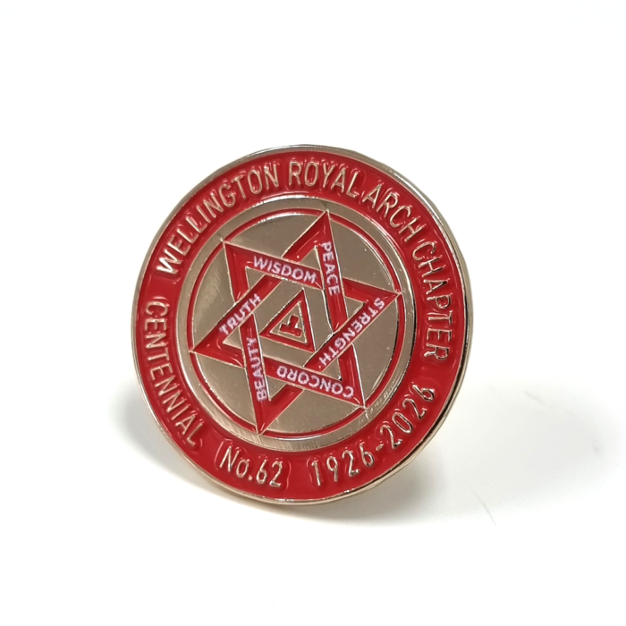 Wellington Royal Arch Chapter pin