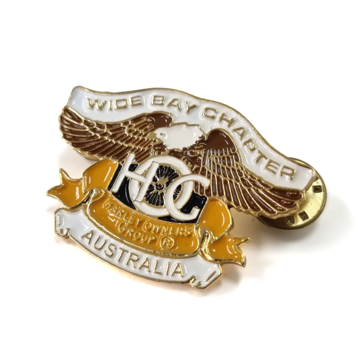 Wide bay chapter pin