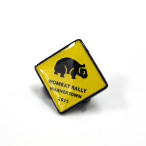 Wombat Rally Pin