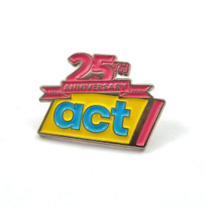 Political Party 25th Anniversary Lapel Pin