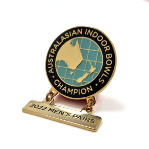 Australian Indoor Bowls Champion Badge