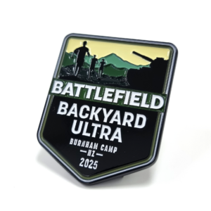 Battlefield Backyard Ultra 2025 Custom 2D Marathon & Endurance Sports Coin