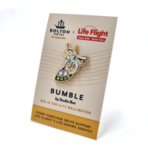 Bolton Hotel Bumble backing card