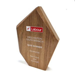 Labour Quiz Winner award