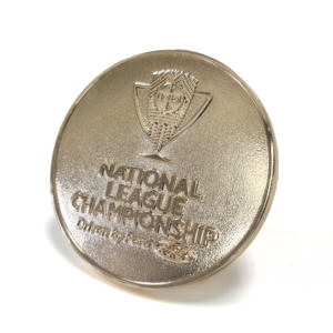 National League Football Championships Player of the Tournament Medallion