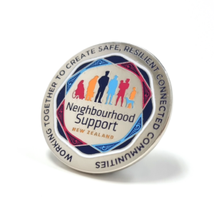Neighbourhood Support Police Challenge Coin