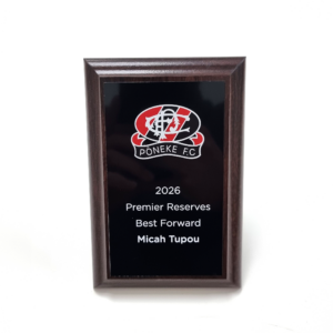 Poneke F.C plaque