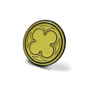 Quatrefoil Motif badge