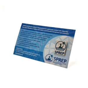 SPREP backing card