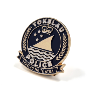 Tokelau Police Custom Lapel Pin